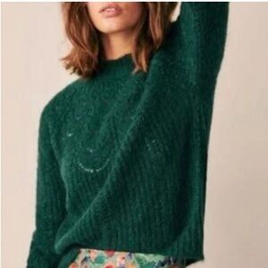 Sezane La Maille Paulin mohair jumper
